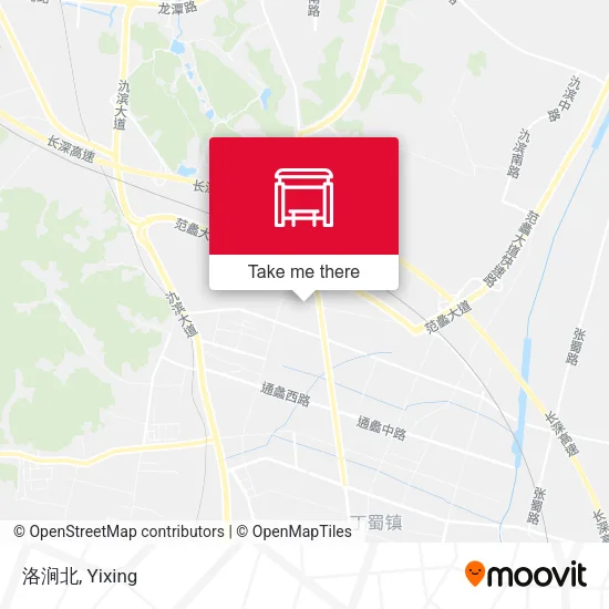 洛涧北 map