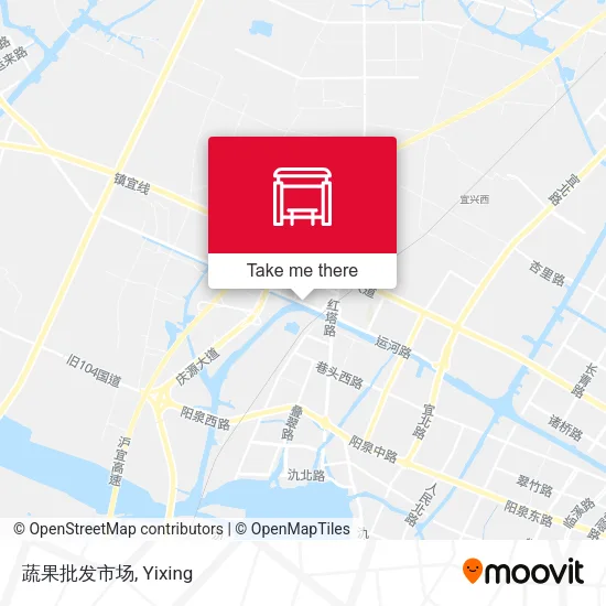 蔬果批发市场 map