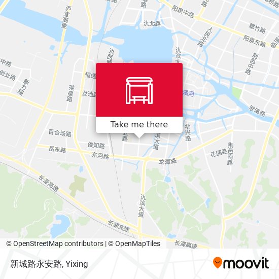 新城路永安路 map