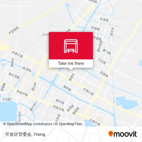 开发区管委会 map