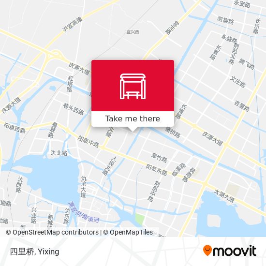 四里桥 map
