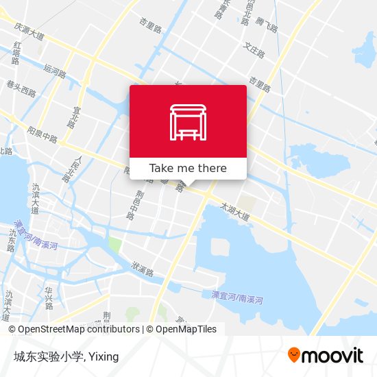 城东实验小学 map