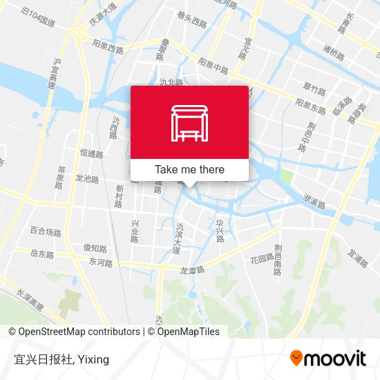 宜兴日报社 map