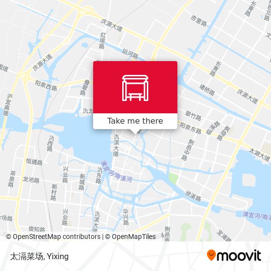太滆菜场 map