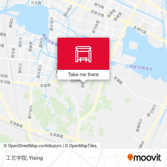 工艺学院 map