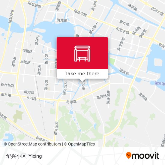 华兴小区 map
