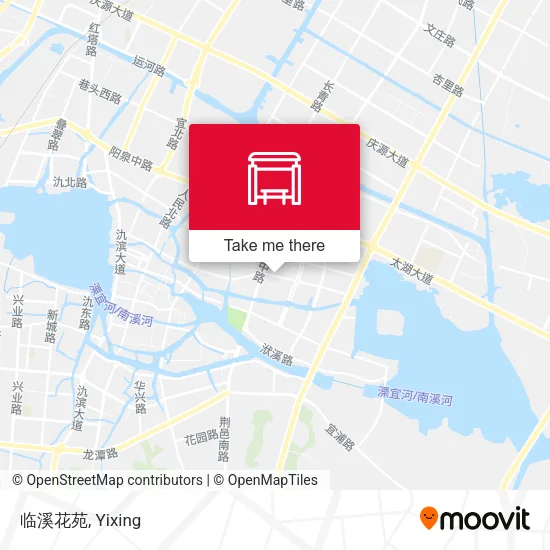 临溪花苑 map