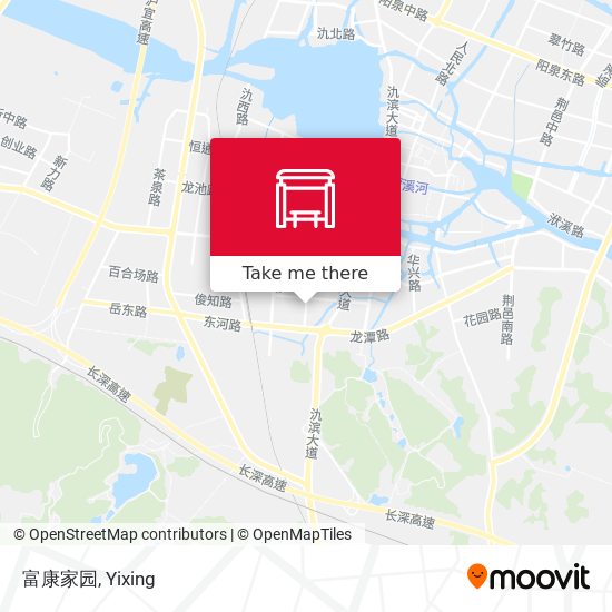 富康家园 map