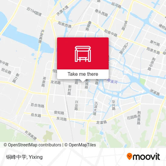铜峰中学 map