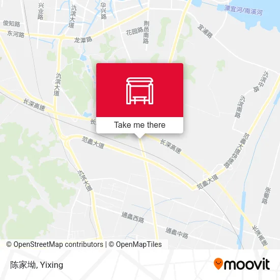 陈家坳 map
