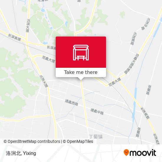 洛涧北 map