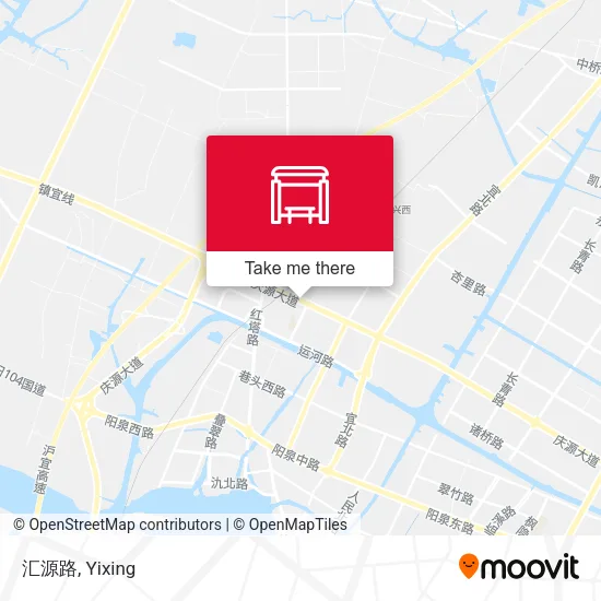 汇源路 map