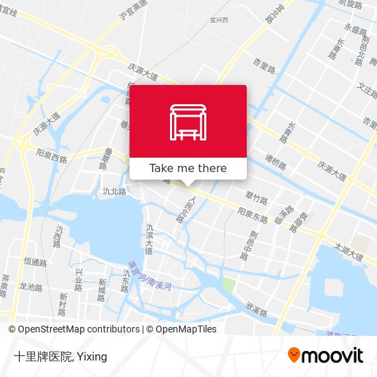 十里牌医院 map