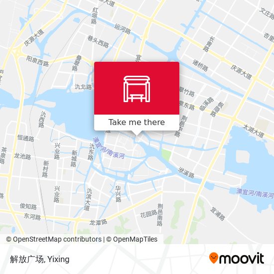 解放广场 map