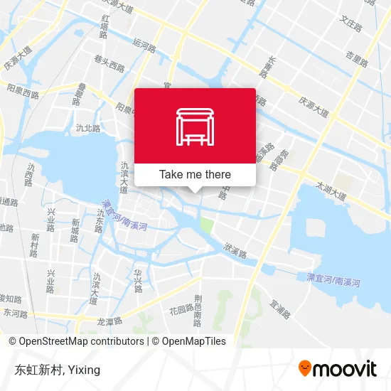 东虹新村 map