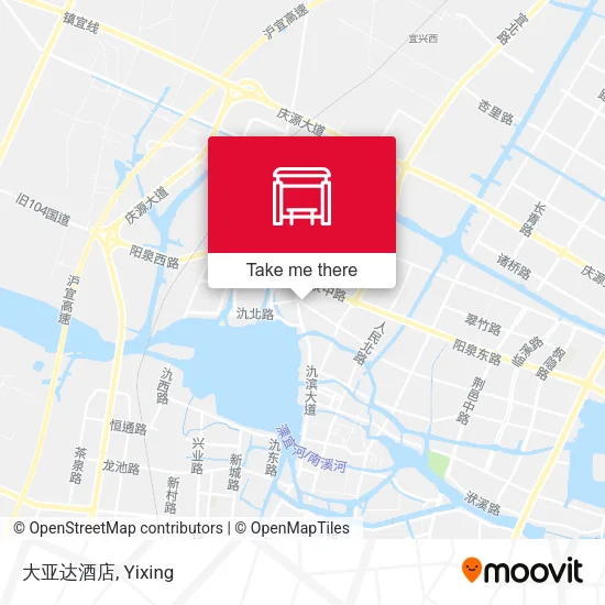 大亚达酒店 map