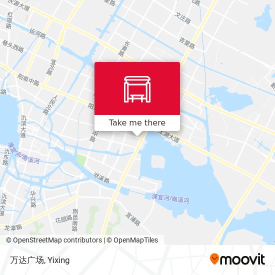 万达广场 map