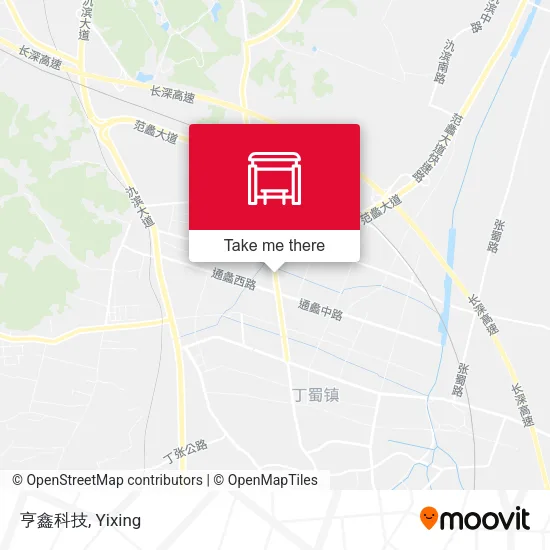 亨鑫科技 map