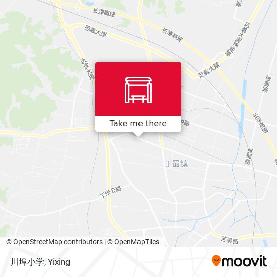川埠小学 map