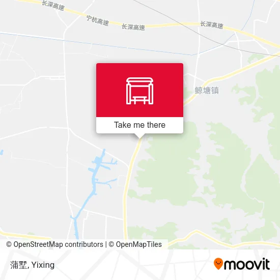 蒲墅 map