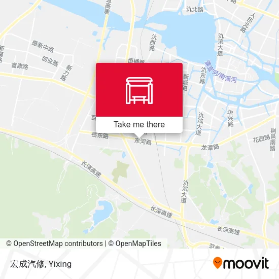 宏成汽修 map