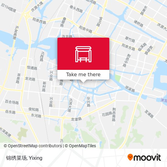 锦绣菜场 map