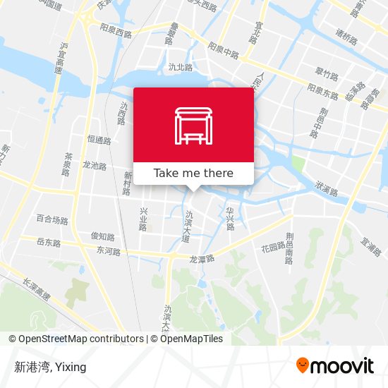 新港湾 map