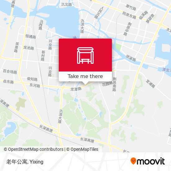 老年公寓 map