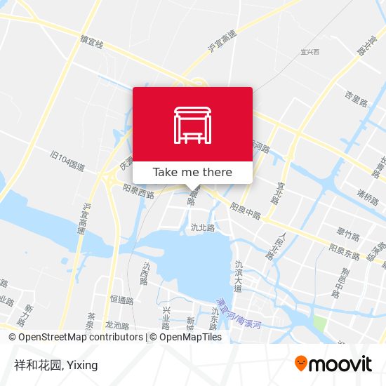 祥和花园 map