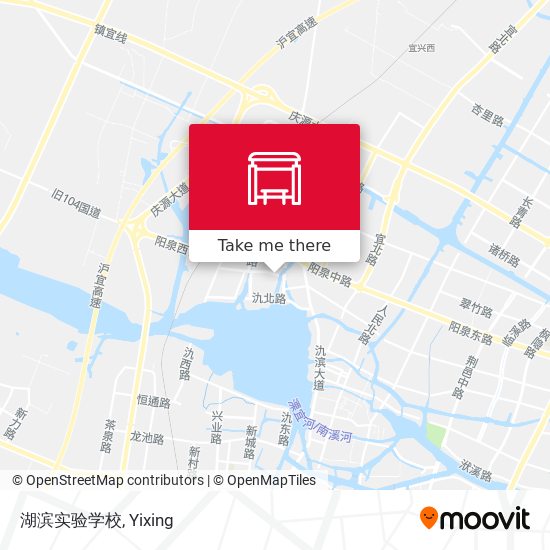 湖滨实验学校 map