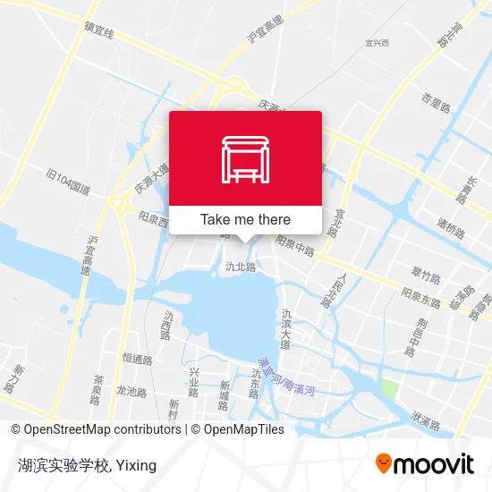 湖滨实验学校 map