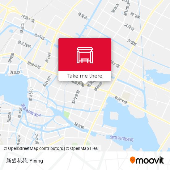 新盛花苑 map