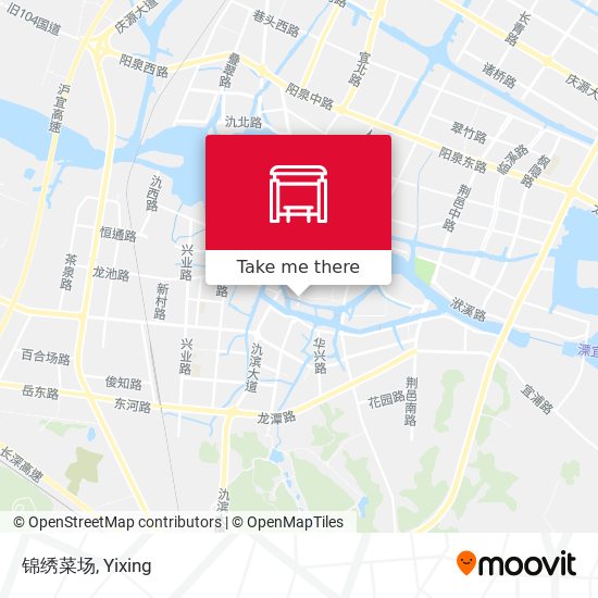锦绣菜场 map
