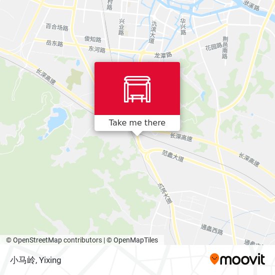 小马岭 map