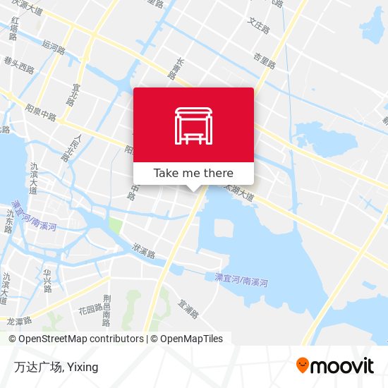万达广场 map