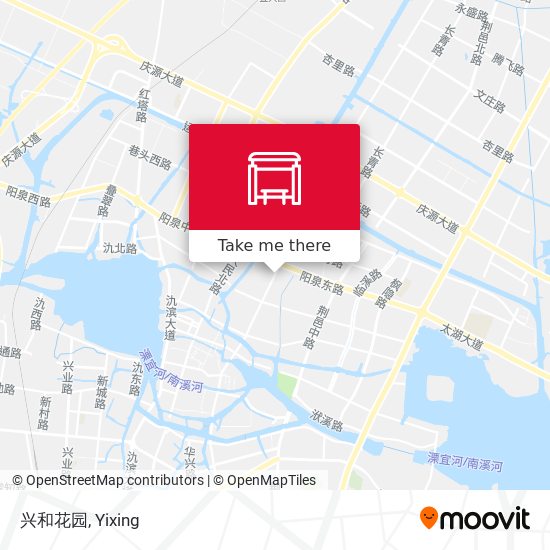 兴和花园 map