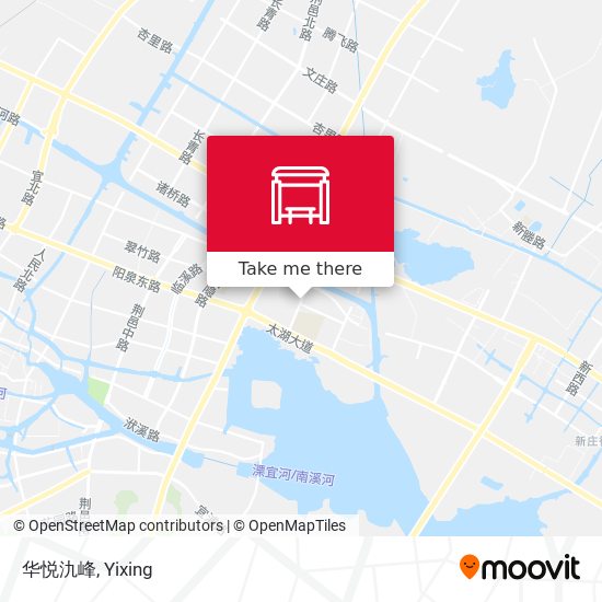 华悦氿峰 map