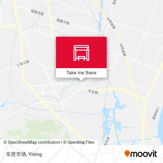 东贤市场 map