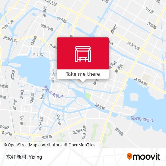 东虹新村 map