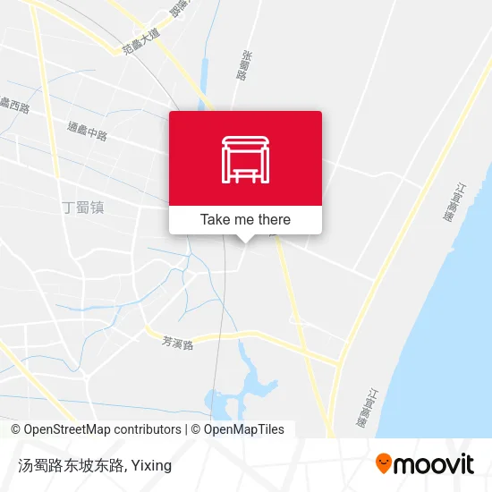 汤蜀路东坡东路 map