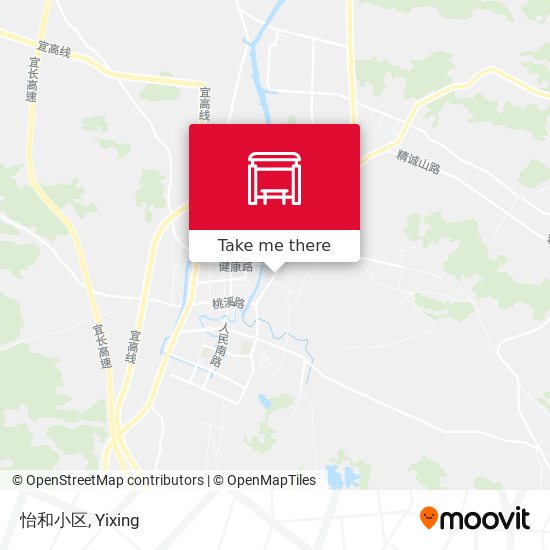 怡和小区 map