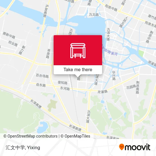 汇文中学 map