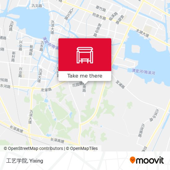 工艺学院 map