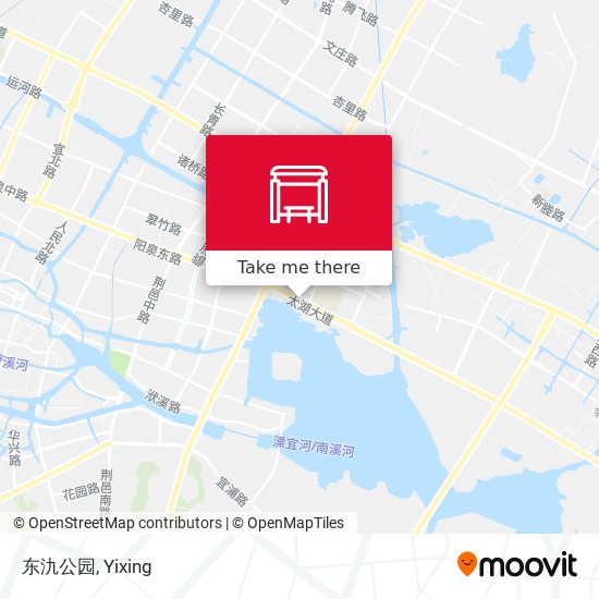 东氿公园 map