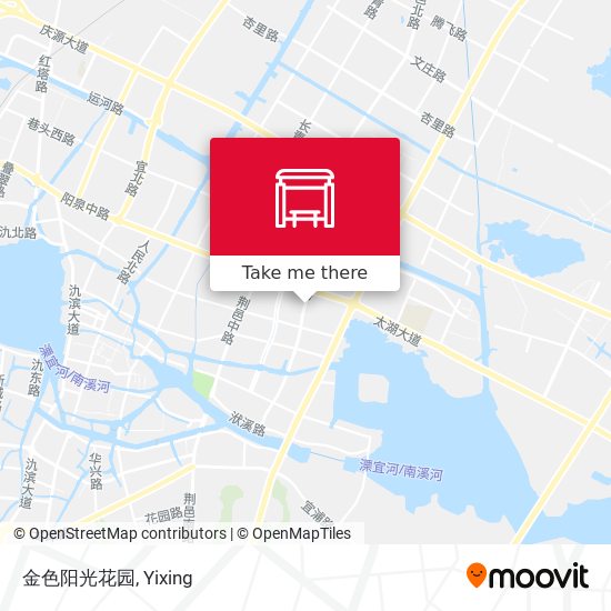 金色阳光花园 map