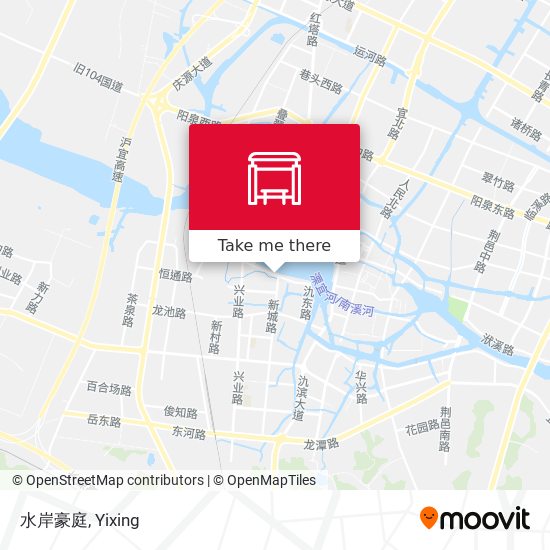 水岸豪庭 map