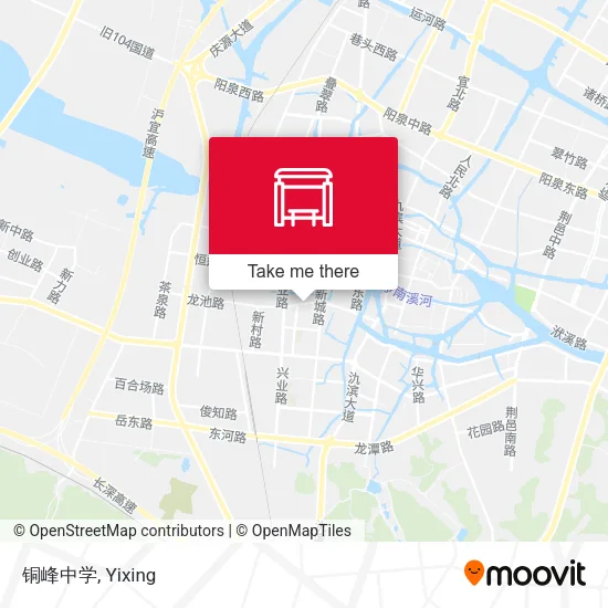 铜峰中学 map