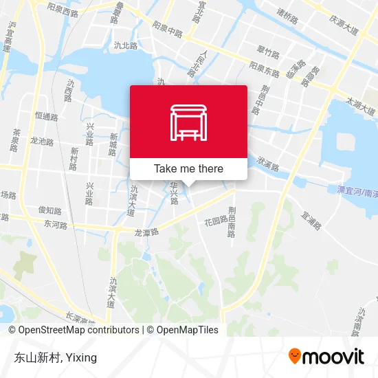 东山新村 map