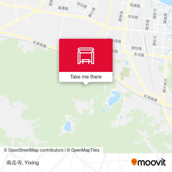 南岳寺 map