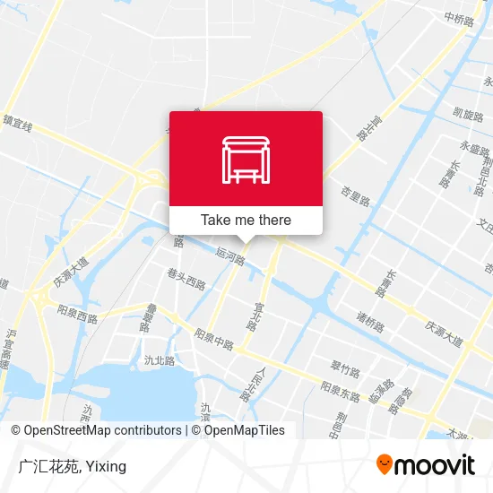 广汇花苑 map